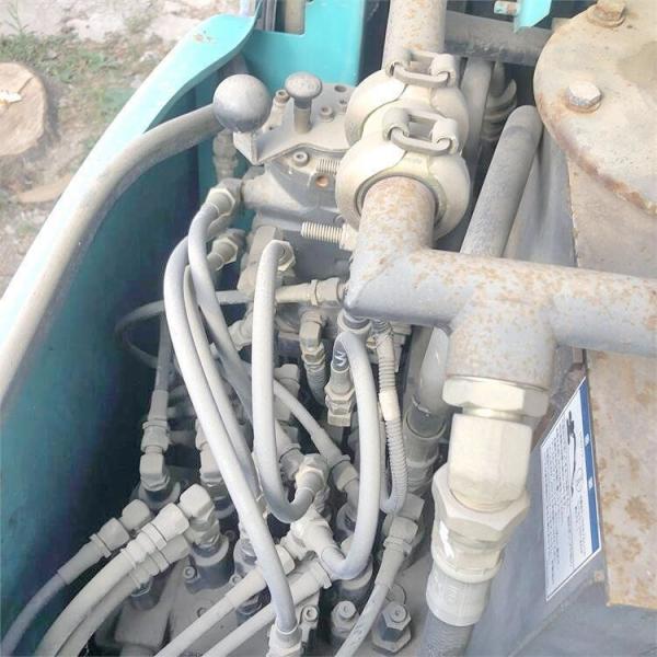Japão original pista de borracha sk70sr 7 toneladas raspador kobelco sk70sr em boas condições