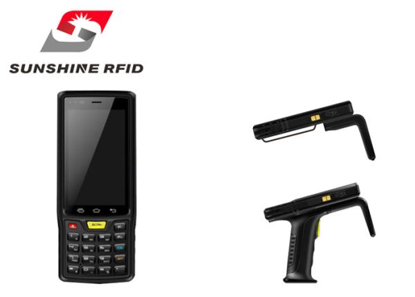 Android Os Iso18000-6c RFID Reader Portable For Parking System 168mm*75mm*26mm