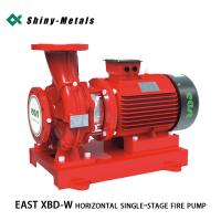 Pompes à incendie à un seul étage fiables East Xbd-W à usage industriel