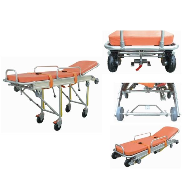 Full Automatic Loading Stretcher Folded Emergency Patient Ambulance Stretcher Trolley (ALS-S008)