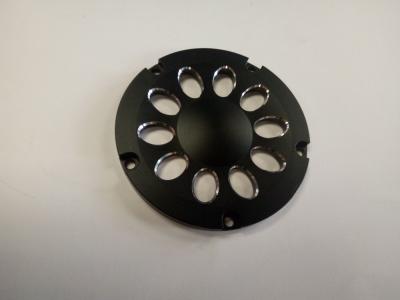 Gerencio feito à máquina precisão do CNC das peças do CNC do alumínio 6063 e peças de precisão de trituração que anodizam o preto