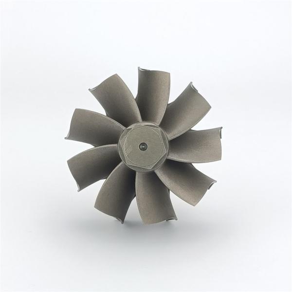 GT35R GTX3582R  Turbo Spare Parts Wheel Shaft For 62.35mm X 68mm 9 Blades Turbochargers