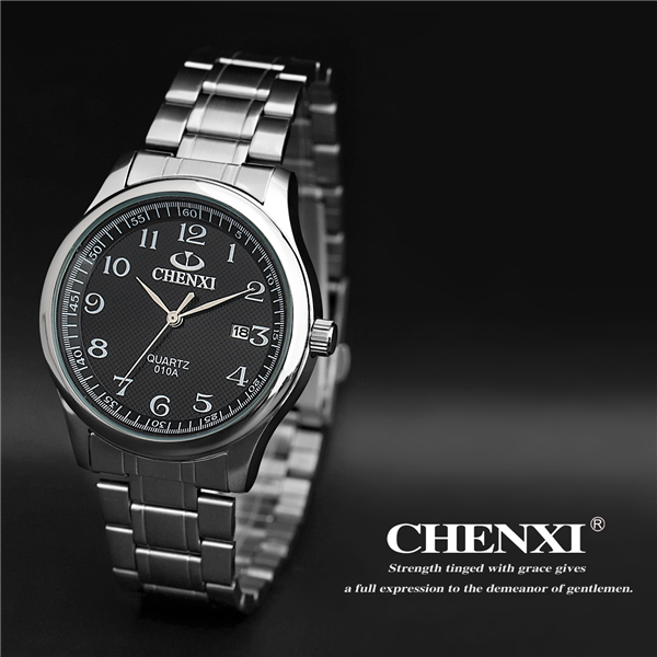 C010A5HD Western Men Watches Quartz Man Watches Mans Cool Watch Alloy Bracelet Steel Watch