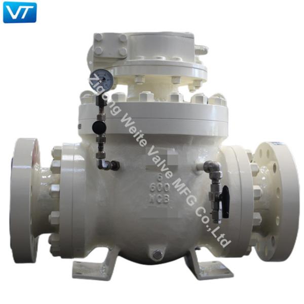 600LB Pigging Ball Valve 600LB WCB Carbon Steel Ball Valve For Cleaning Pipelines