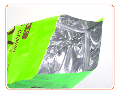 SGS Zipper Top Gravure Printing Aluminum Foil Packaging Bags