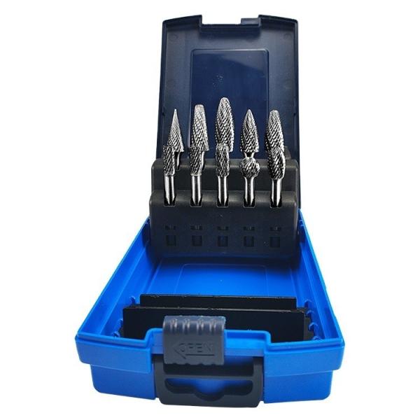 Cutting Tooth File Customization 6mm Tungsten Rotary File Carbide Burrs Set for Jewelry