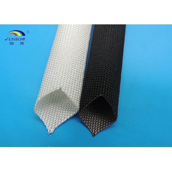 Non-alkali Fiberglass Braided High Temperature Fiberglass Sleeving for Insulation Cable Protection