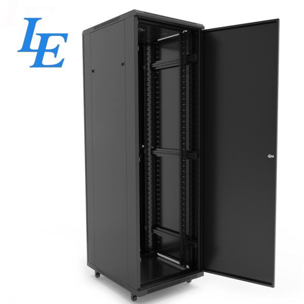 24U Server Rack Enclosure Cabinet , IP20 Server Tower Cabinet With Spring Lock