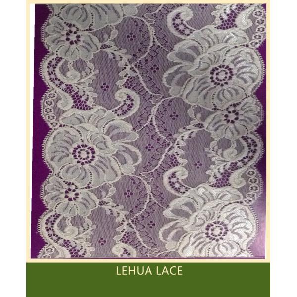 Hot Selling and nice quality Nylon Spandex Stretchy Brazil Lace from China