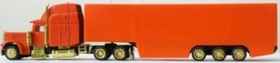 die cast truck with trailer