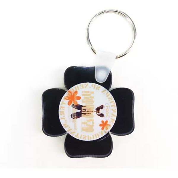 Custom Blank Sublimation Acrylic Keychain For Sublimation Printing