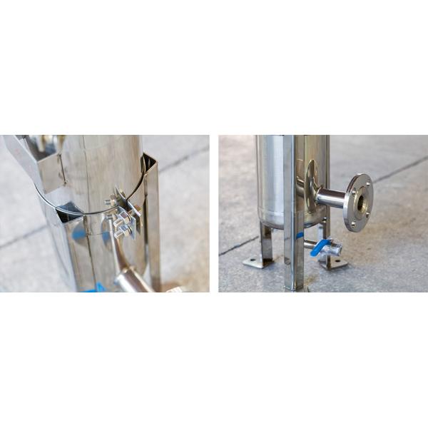 Корпуса фильтра сумки нержавеющей стали фильтр сумки Ss одиночного жидкостный