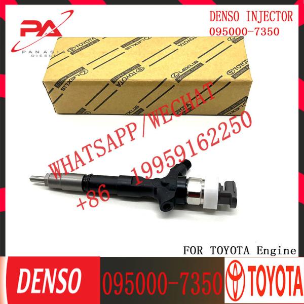 High Quality Diesel Fuel Injector DENSO 0950007350 095000-7350 for Toyota 1KD-FTV Prado D4D J120 23670-30080 23670-30180