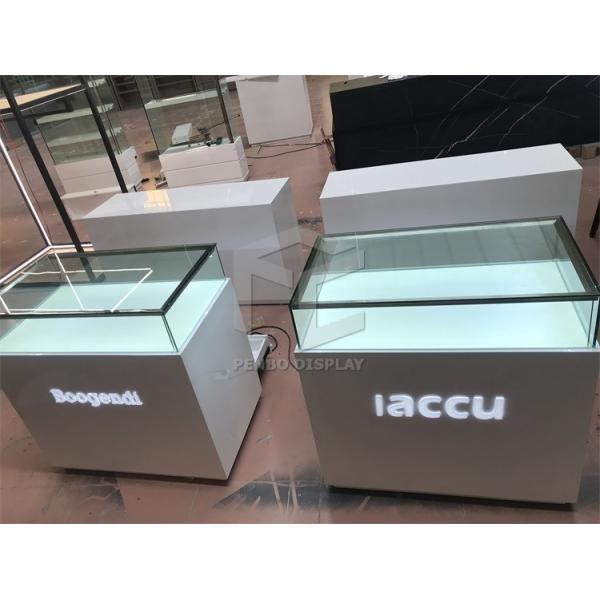витрина 1200x2400mm дисплея мобильного телефона ящиков 12pcs стеклянная со светом СИД