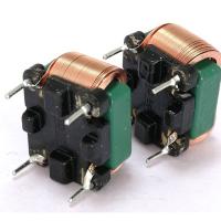 Quadrado Mn-Zn Ferrite Indutor de alta potência horizontal Filtro de modo comum de fio plano