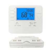 L'affichage à cristaux liquides de PC d'ABS montrent le thermostat 24VAC de pièce de Digital
