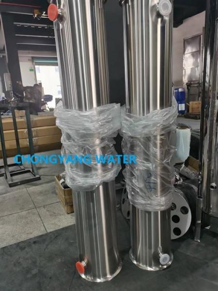 8040 4040 Membrana RO de Aço Inoxidável Invólucro SS Vasos de Pressão para Estação de Tratamento de Água RO