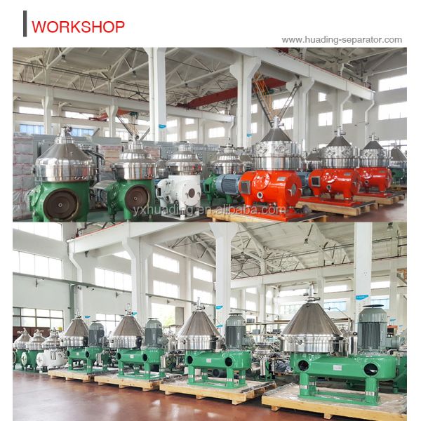 220V - 480V Biodiesel Separator Machine Disc Stack Centrifuge 300W