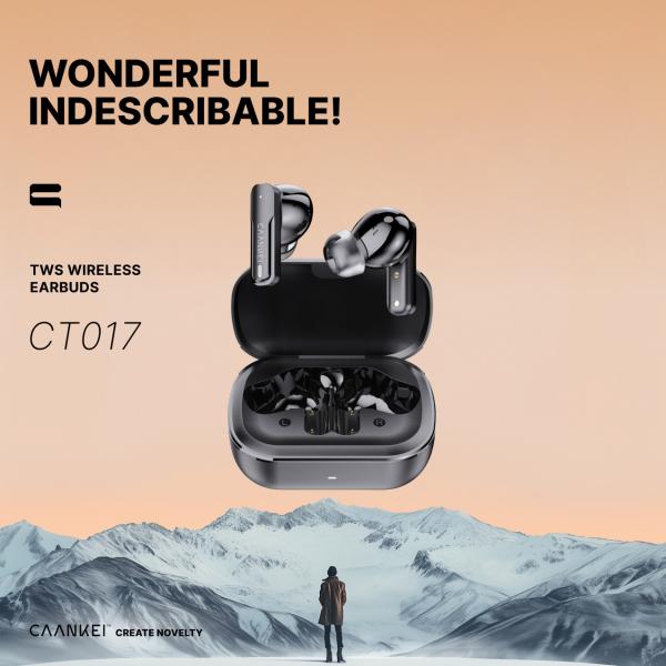 On Ear FF ANC Smart TWS True Wireless Stereo Earphones For IOS Android Devices