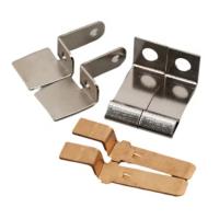 Couche en poudre anodisée, support en acier inoxydable personnalisé, pièces d'emboutissage en aluminium