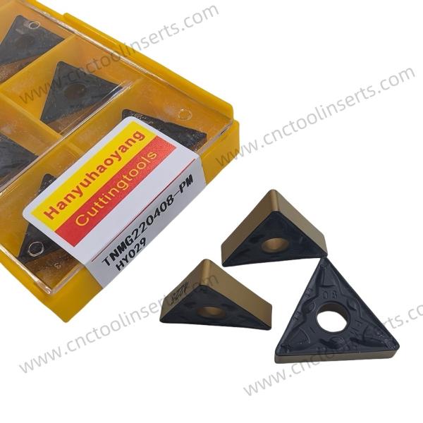 CNC Turning Inserts Wc-Co CVD Coating TNMG220408-PM HY029 Steels