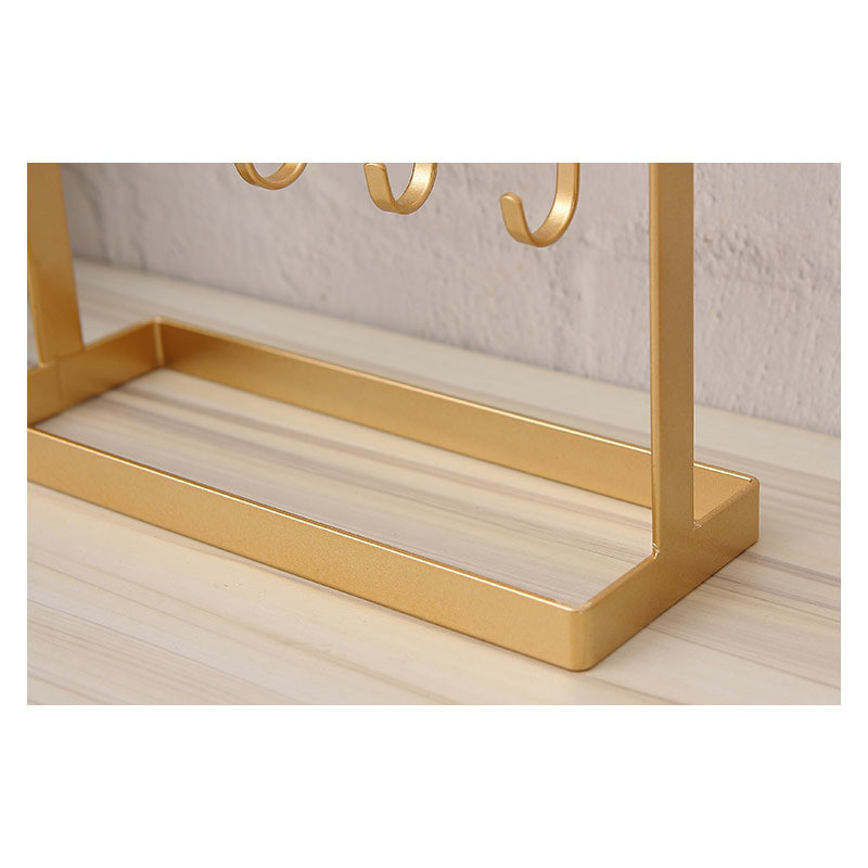 Customized Material Keychain Earrings Holder Stand Display for Jewelry Metal