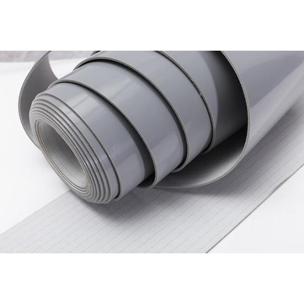Grey Color PVC Glossy Conveyor Belt 2mm 3mm 4mm 5mm Thickness