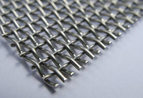 Duplex 2205 2507 Stainless Steel Wire Mesh Plain Weave Solid Structure Long Lifespan