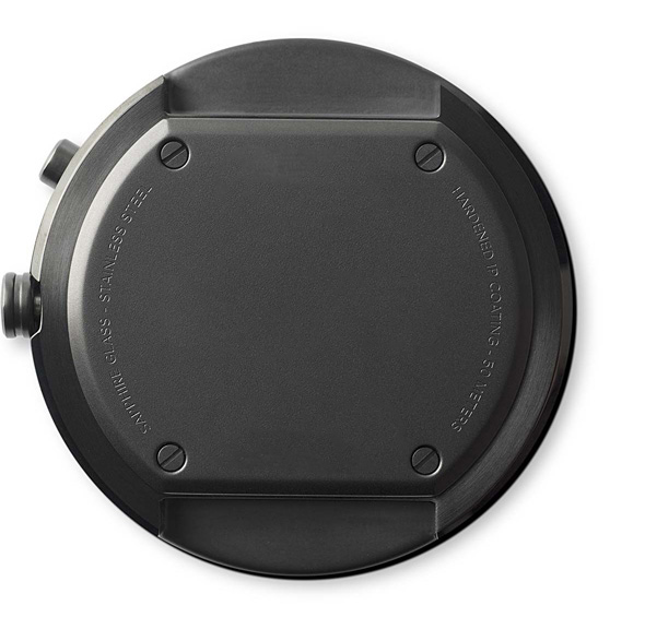 Carbon Fiber Style Stainless Steel Chronograph Watch Waterproof Wrist Watch For Men