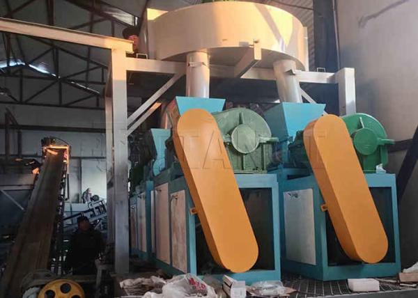 Equipamento de granulação de fertilizantes Linha de produção de granuladores de prensas de rolos de pó