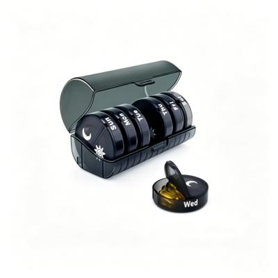 Weekly Pill Box Organizer 2 Times a Day - Daily Am Pm Large Portable Medicine