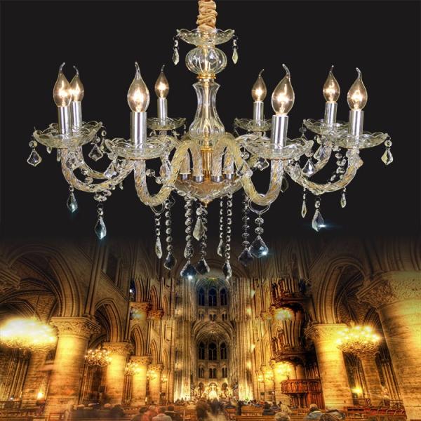 Cheap chandeliers for sale with Lamshade for Dining room Kitchen Lighting (WH-CY-65)