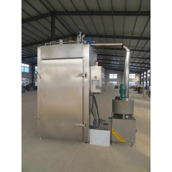 Multifunctional 100kg Commercial Fish Smoking Machine Stainless Steel