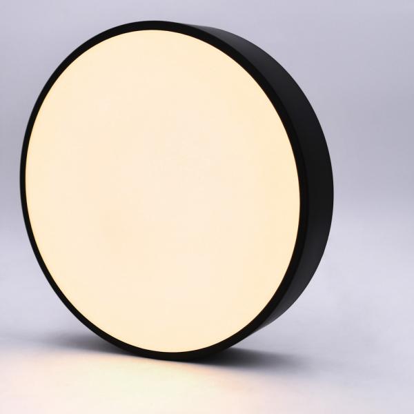 Luzes de teto niveladas pretas do diodo emissor de luz de Dimmable da cozinha da montagem de 18w 30w 36w