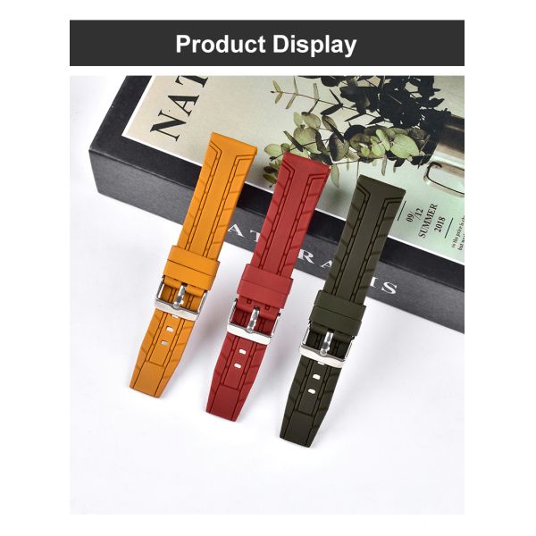 Tyre tread rubber strap · Customisable logo