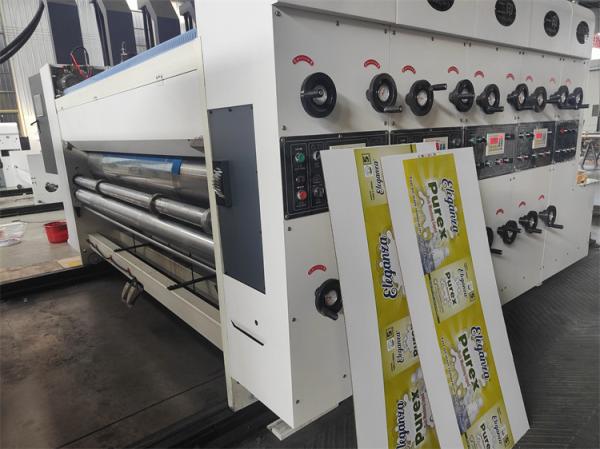 Máquina de corte de matriz de impressão de tinta aquosa de alta velocidade de 380V 2 3 4 5 6 Máquina de impressão flexo a cores