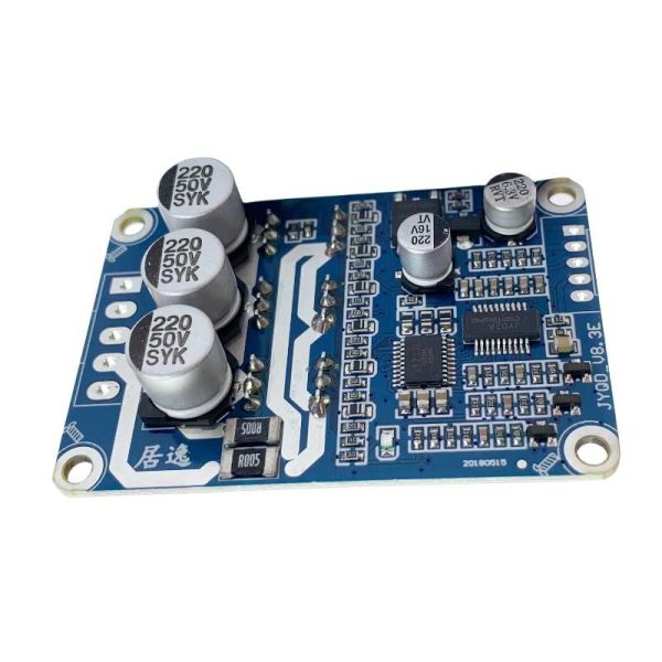 JYQD-V8.3E 3 Phase BLDC Motor Controller by JUYI Tech | 12V-36V 15A Sensorless BLDC Motor Driver Board with JY02A IC