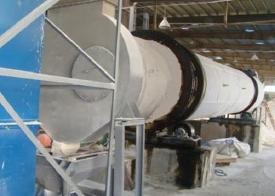 O secador giratório da areia de quartzo industrial reduz a umidade