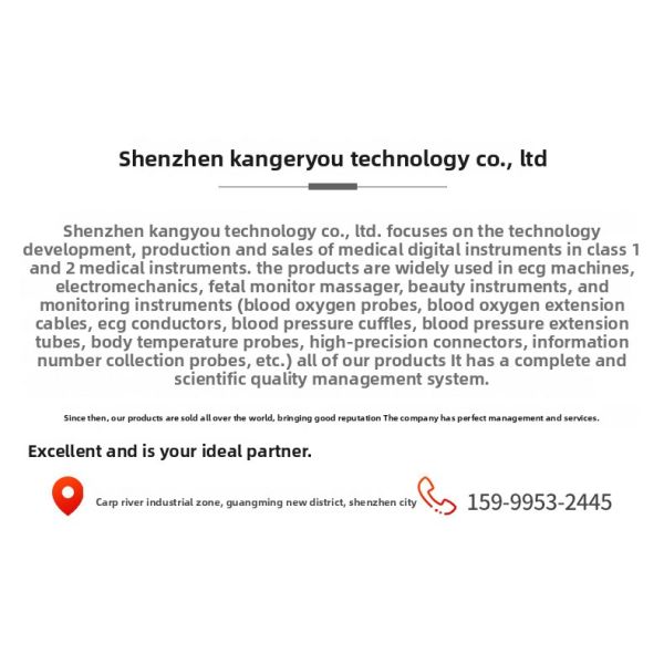 Single-Tube Non-Woven Disposable Animal Pet Cuff Non-Invasive Pressure with EOS Disinfecting Type CE Certified Class II