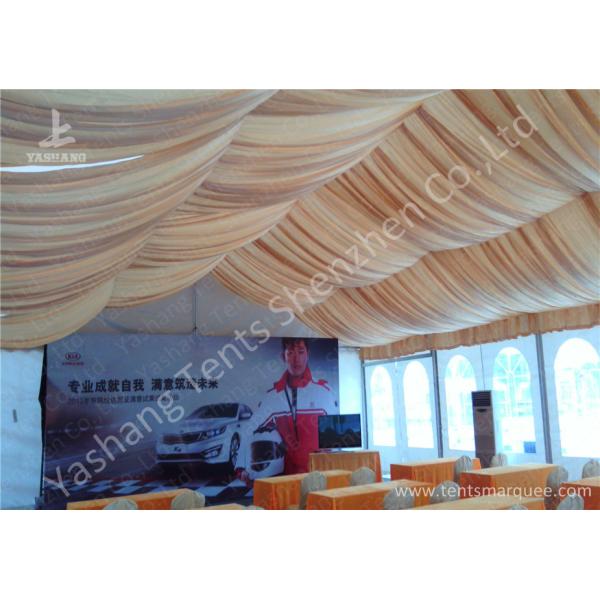 Roof Lining PVC Fabric Cover Outdoor Aluminum Profile Car Exhibition Tent
