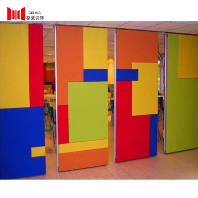 ODM Demountable do OEM da parede de separação da dobradura da sala de conferências de Geling