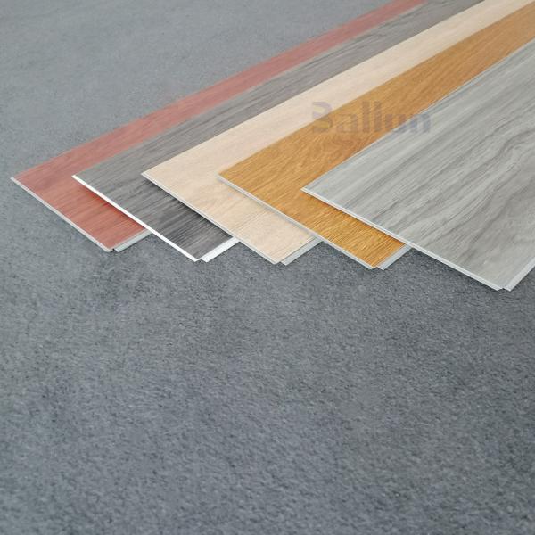 Diseño moderno de interior de madera carilla de piedra plástica SPC piso grueso de vinilo tabla de suelo