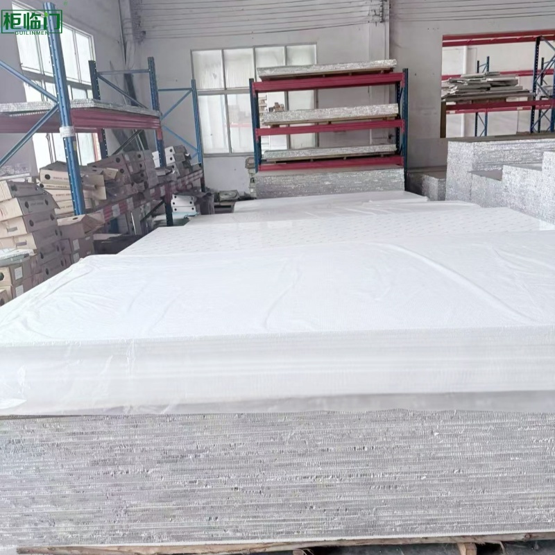 Stone Plastic Composite SPC Honeycomb Panel Eco Friendly Fire Retardant