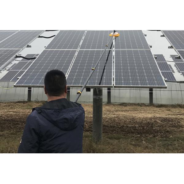 Щетка чистки панели щетки одиночных голов электронная очищая вращая солнечная фотовольтайческая