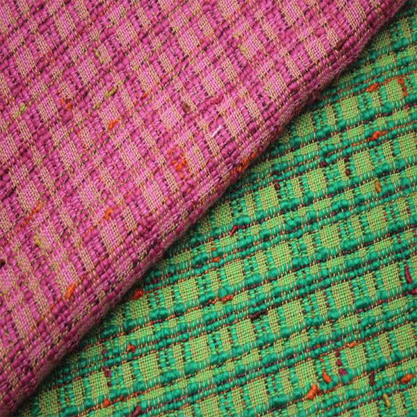 Stock Luxury New Design 100 Polyester Yarn Dyed Tweed Fabric for Plus Size Women's Dresses Coat Men's Clothing Pants