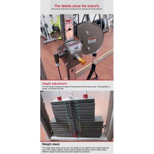 Dual Pulley Cable Training Crossover Commercial Workout Machine