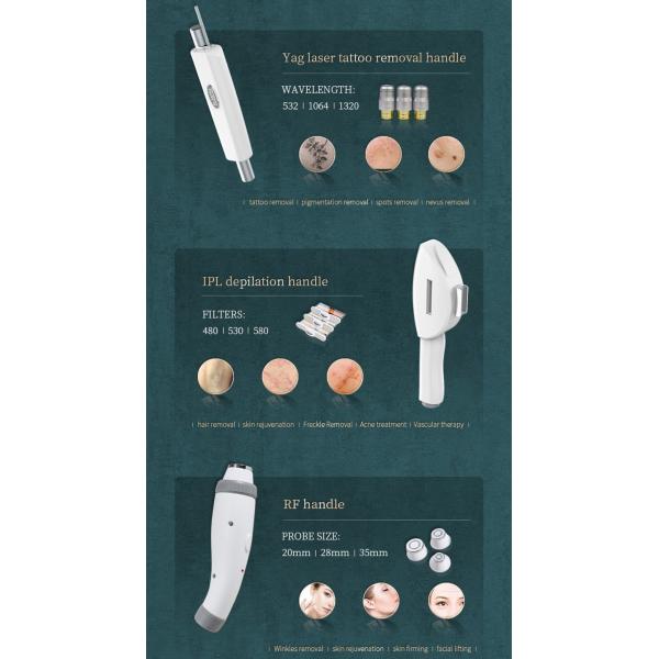Ipl Nd Yag 3 In 1 Picosecond Laser Machine Spot Pigment Removal