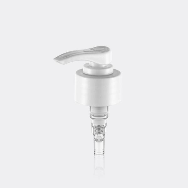 28/415 Options de fermeture Pompes de savon liquide en plastique à verrouillage vers le bas pour shampooing et coiffure