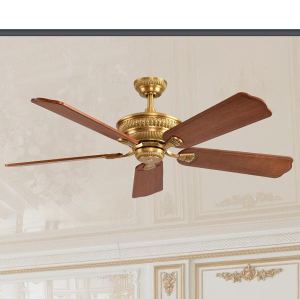Customized Design 42 Inch Living Room Restaurant 5 Wood Blades Decorative Ceiling Fan