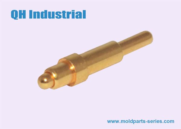 Shenzhen Factory QH Industoial OEM ODM Hot Sale Copper Brass C3604 Gold Plating 3uin 4uin 5uin Spring Loaded Pogo Pin